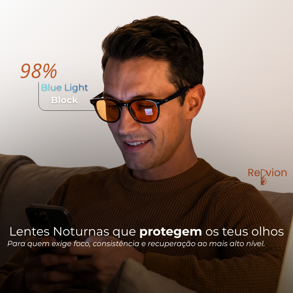 Redvion One™ – Óculos Proteção Luz Azul